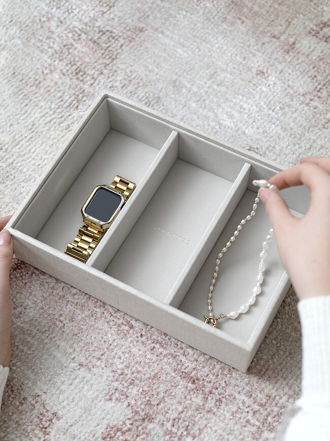 Stackers Κουτί Κοσμημάτων classic, taupe, με 3 θήκες