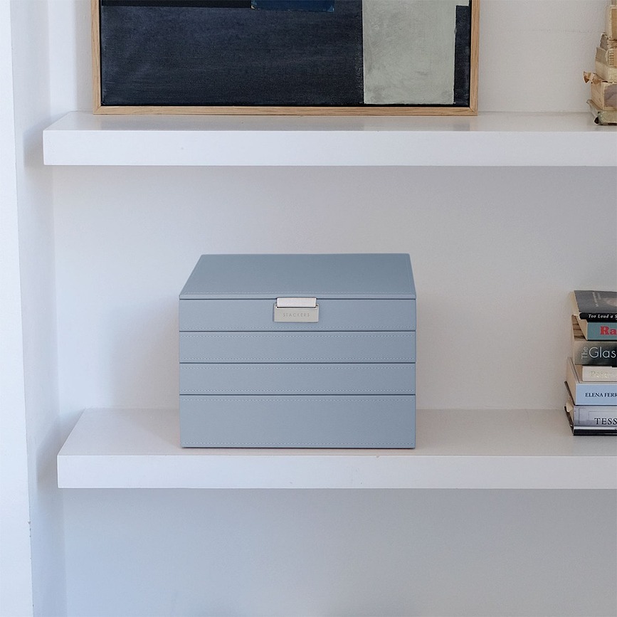 Stackers Θήκη Κοσμημάτων 4 επιπέδων, κλασική, taupe