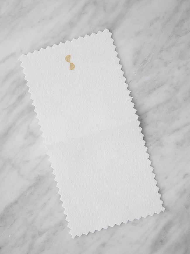 Stackers Krpa za poliranje nakita, bež