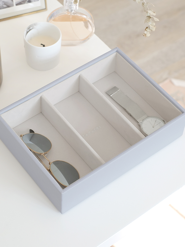 Stackers Kutija za nakit dvostruka klasična taupe