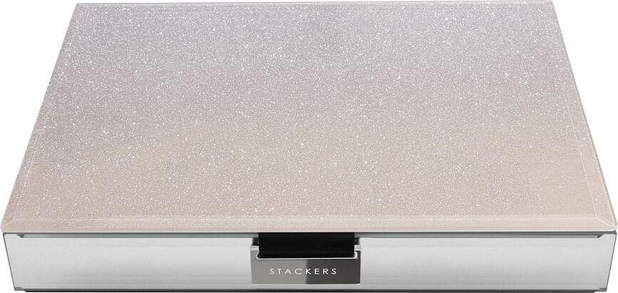 Stackers Kutija za Nakit Glitter classic s poklopcem ružičasta