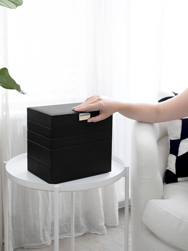 Stackers Kutija za nakit klasična taupe Set od 5 dijelova