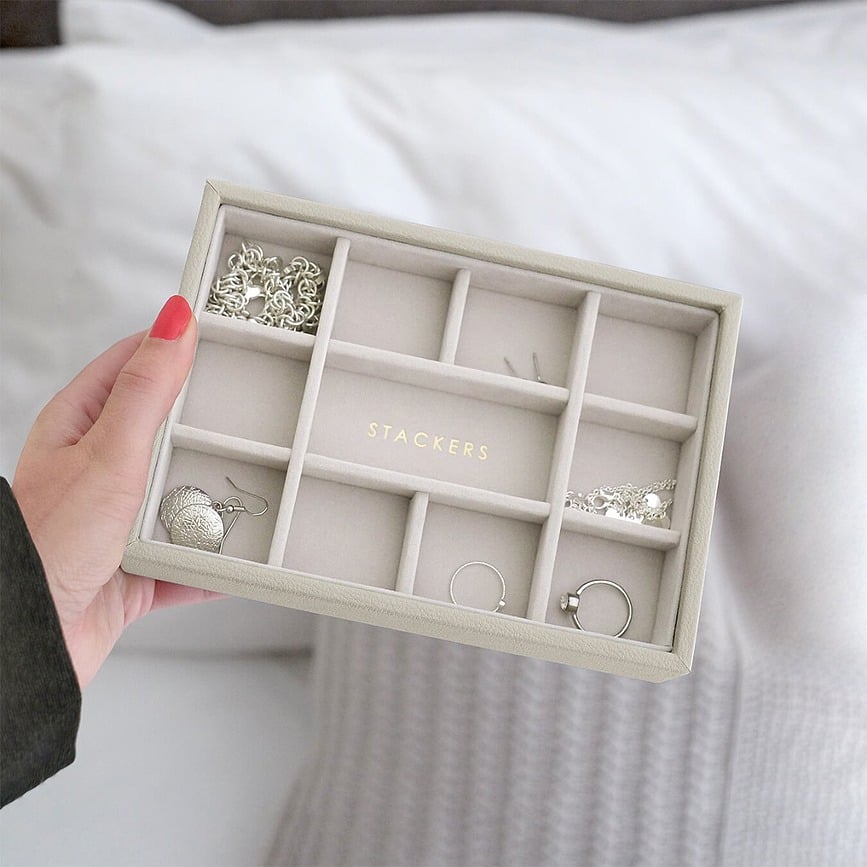 Stackers Kutija za nakit mini s 11 pretinaca taupe