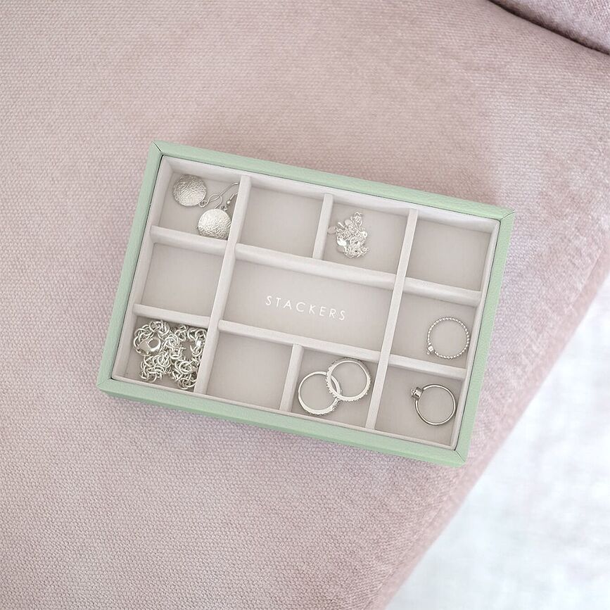 Stackers Kutija za nakit mini s 11 pretinaca taupe