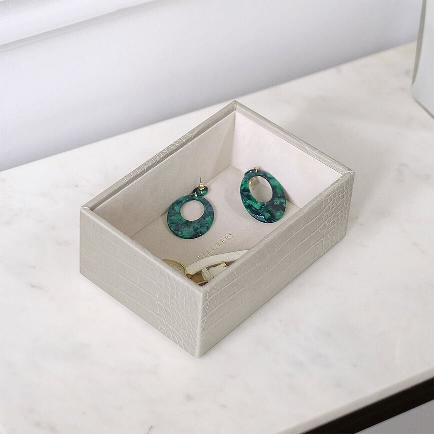 Stackers Croc Kutija za nakit mini otvorena ružičasta