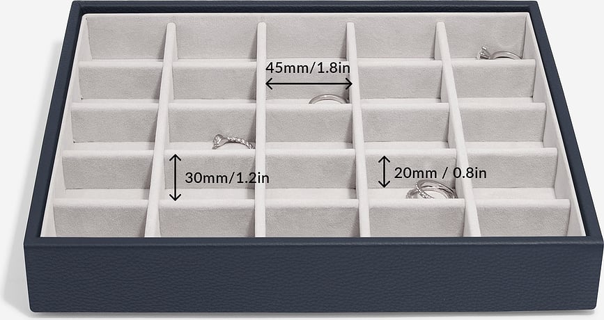 Stackers Kutija za Nakit 25 pretinaca klasična taupe