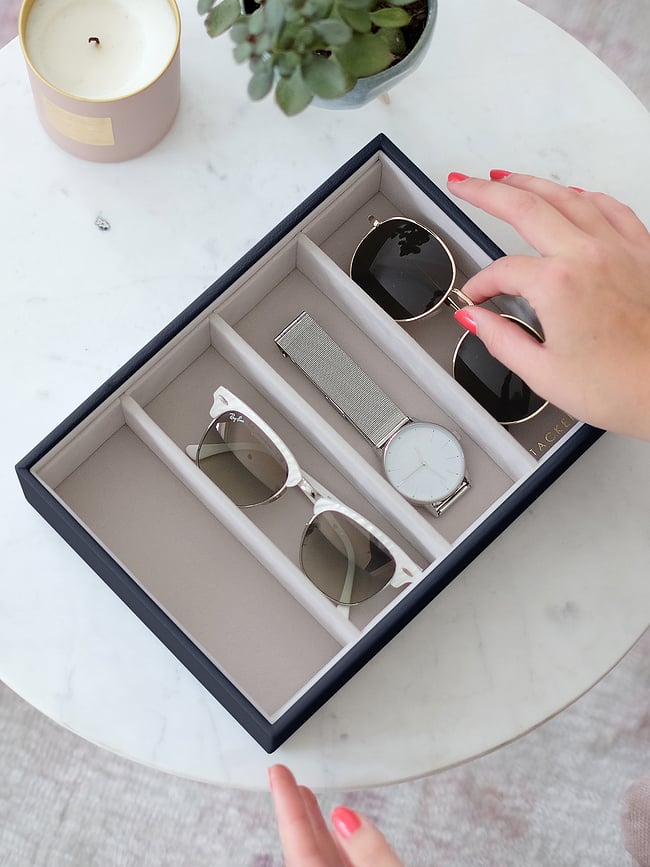 Stackers Kutija za Nakit s 3 pretinca klasična taupe