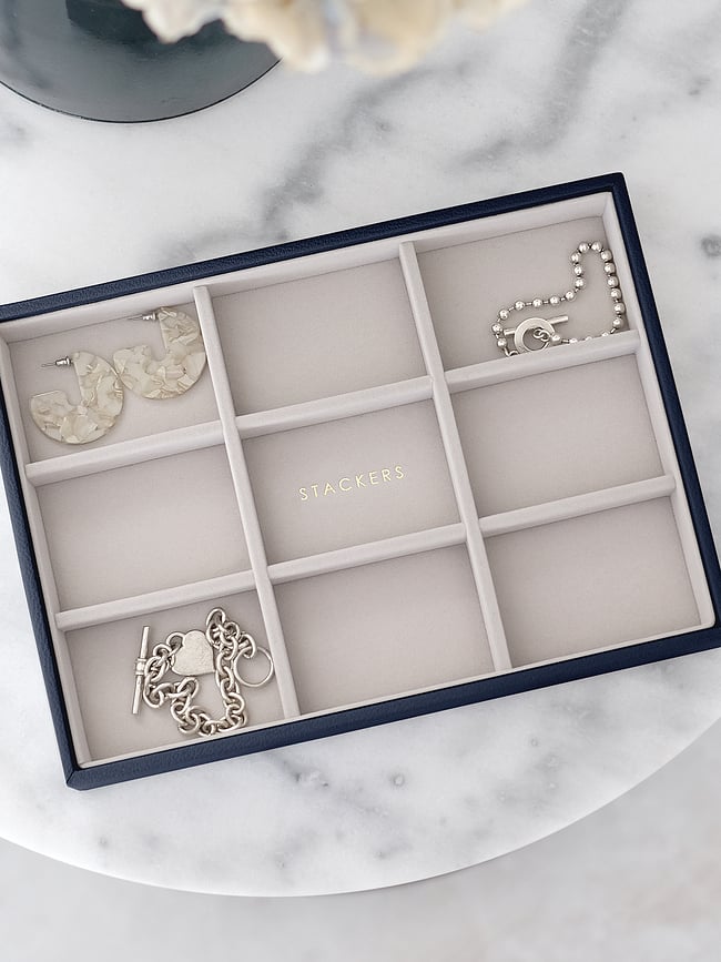 Stackers Kutija za Nakit s 9 pretinaca klasična taupe