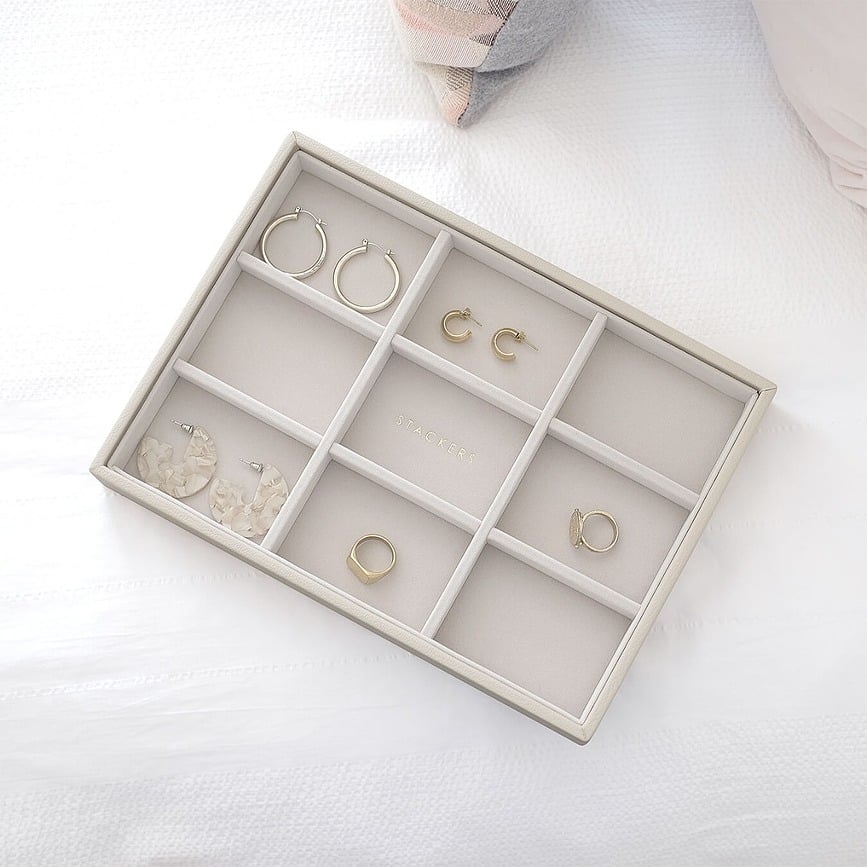 Stackers Kutija za Nakit s 9 pretinaca klasična taupe