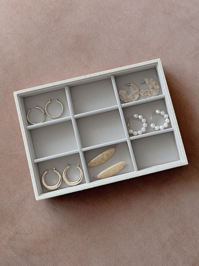 Stackers Kutija za Nakit s 9 pretinaca klasična taupe
