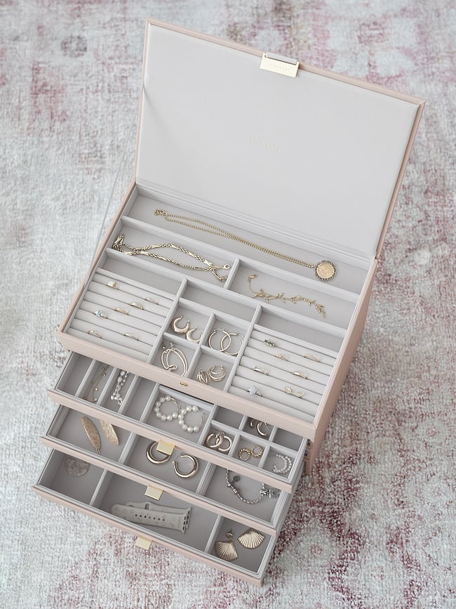 Stackers Kutija za Nakit supersize s 3 ladice taupe