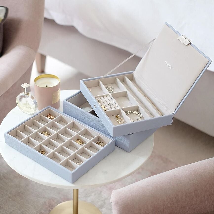 Stackers Classic Kutija za Nakit trostruka taupe