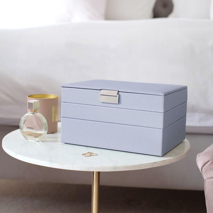 Stackers Classic Kutija za Nakit trostruka taupe