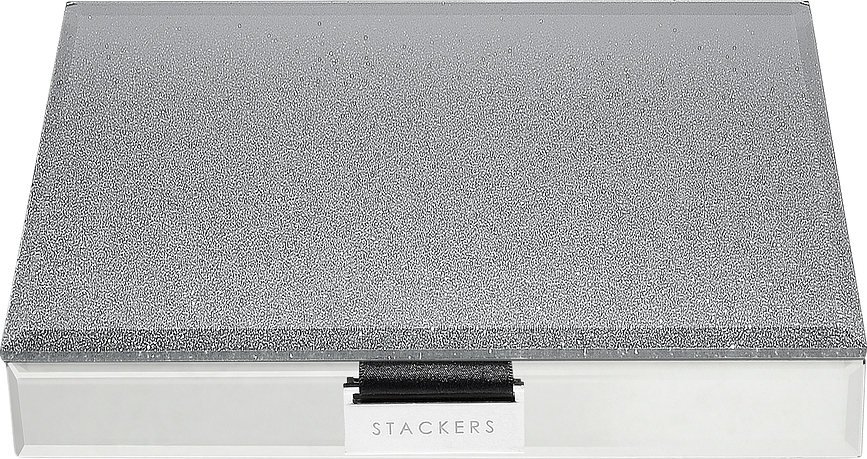 Stackers Kutija za Nakit trostruka staklena ombre grafitna