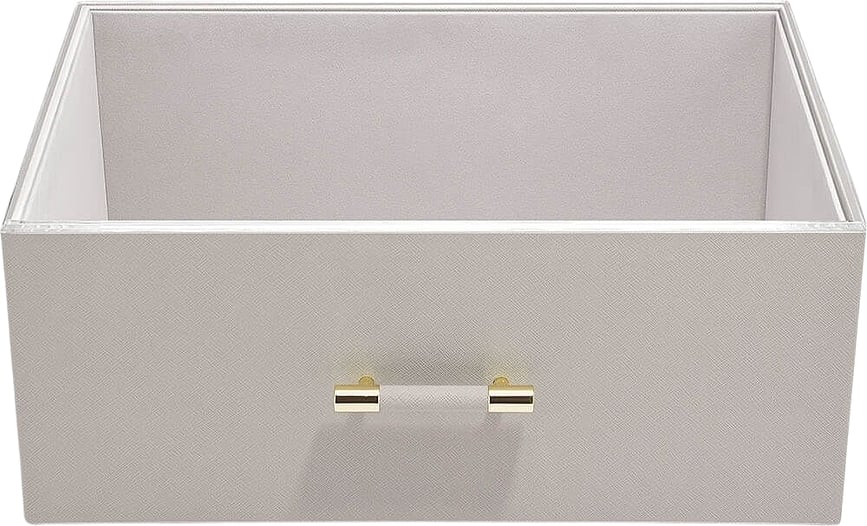 Stackers Kutija za pohranu iznimno velika s ručkama s akrilnim poklopcem