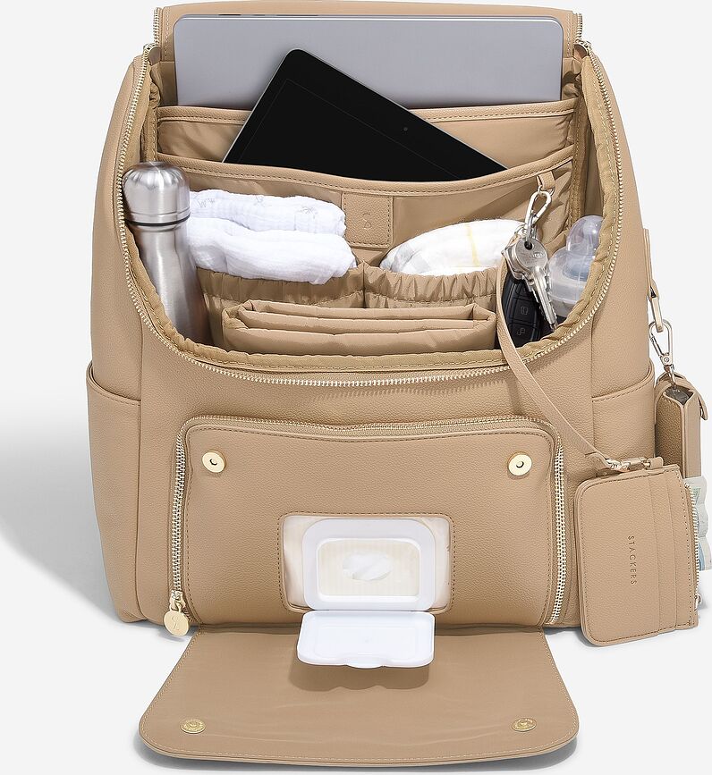 Stackers Nahrbtnik s previjalno podlogo, camel