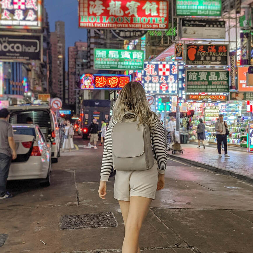 Stackers Nahrbtnik, črn