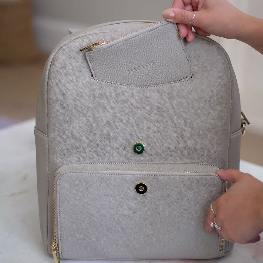 Stackers Nahrbtnik, črn