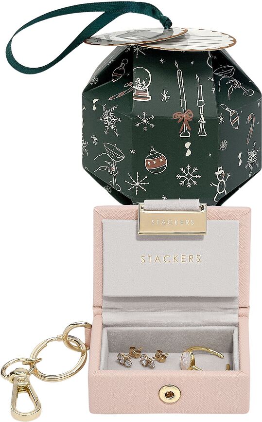 Stackers Nano in Bauble Porte-clés, rose, Coffret Cadeau
