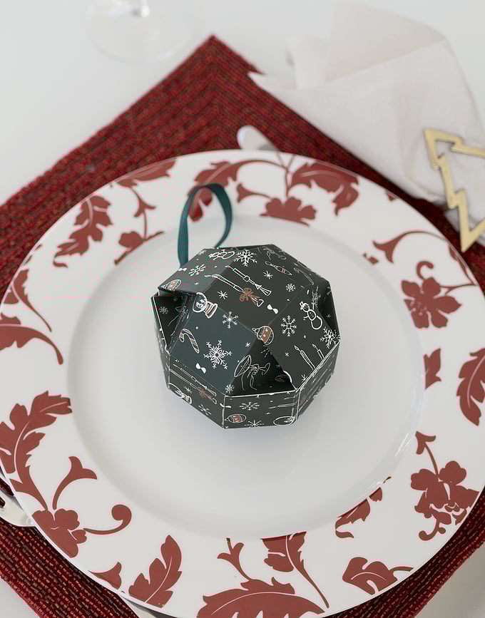 Stackers Nano in Bauble Privjesak za ključeve sivi u poklon pakiranju