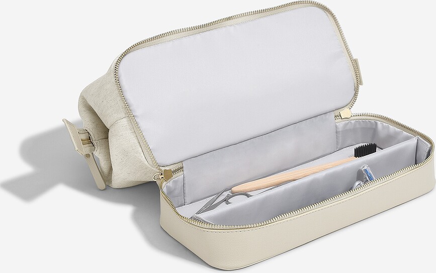 Stackers Νεσεσέρ, λινό, ανοιχτό μπεζ