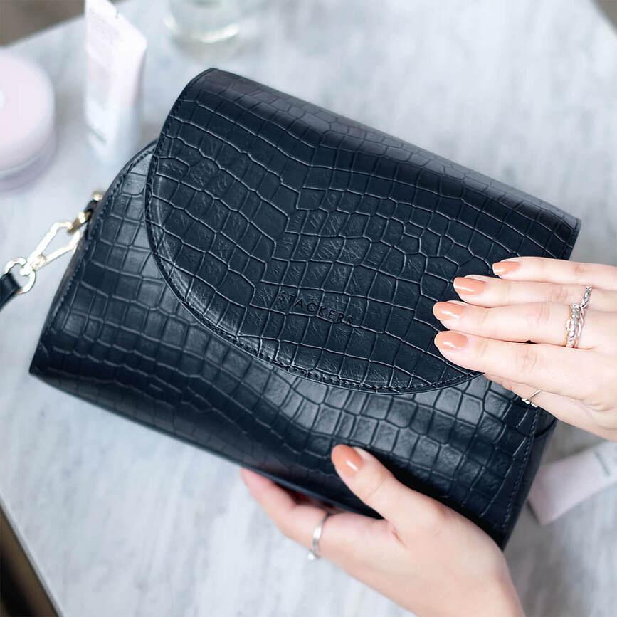 Stackers Νεσεσέρ με θήκες για πινέλα, ταουπέ