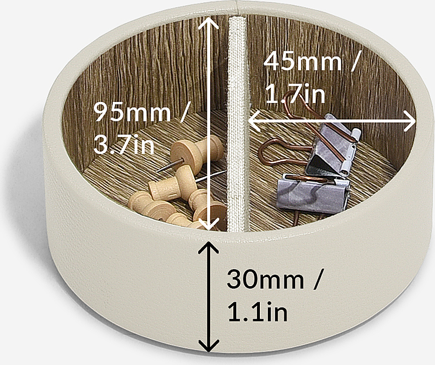 Stackers Organisateur de Stylos, beige clair, en lin