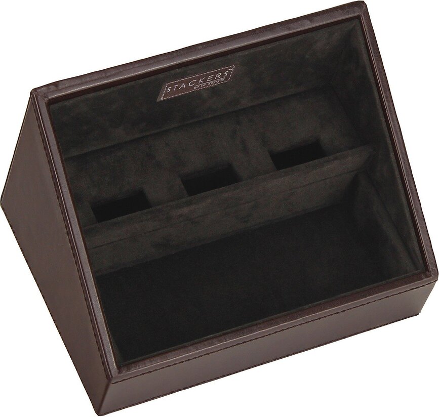 Stackers Organiseur pour Bijoux et Station de Charge, noir