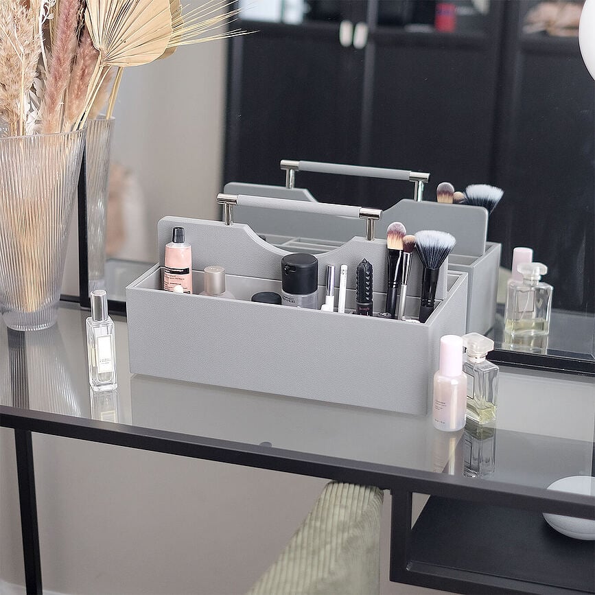 Stackers Organisateur de Maquillage format super-size, rose