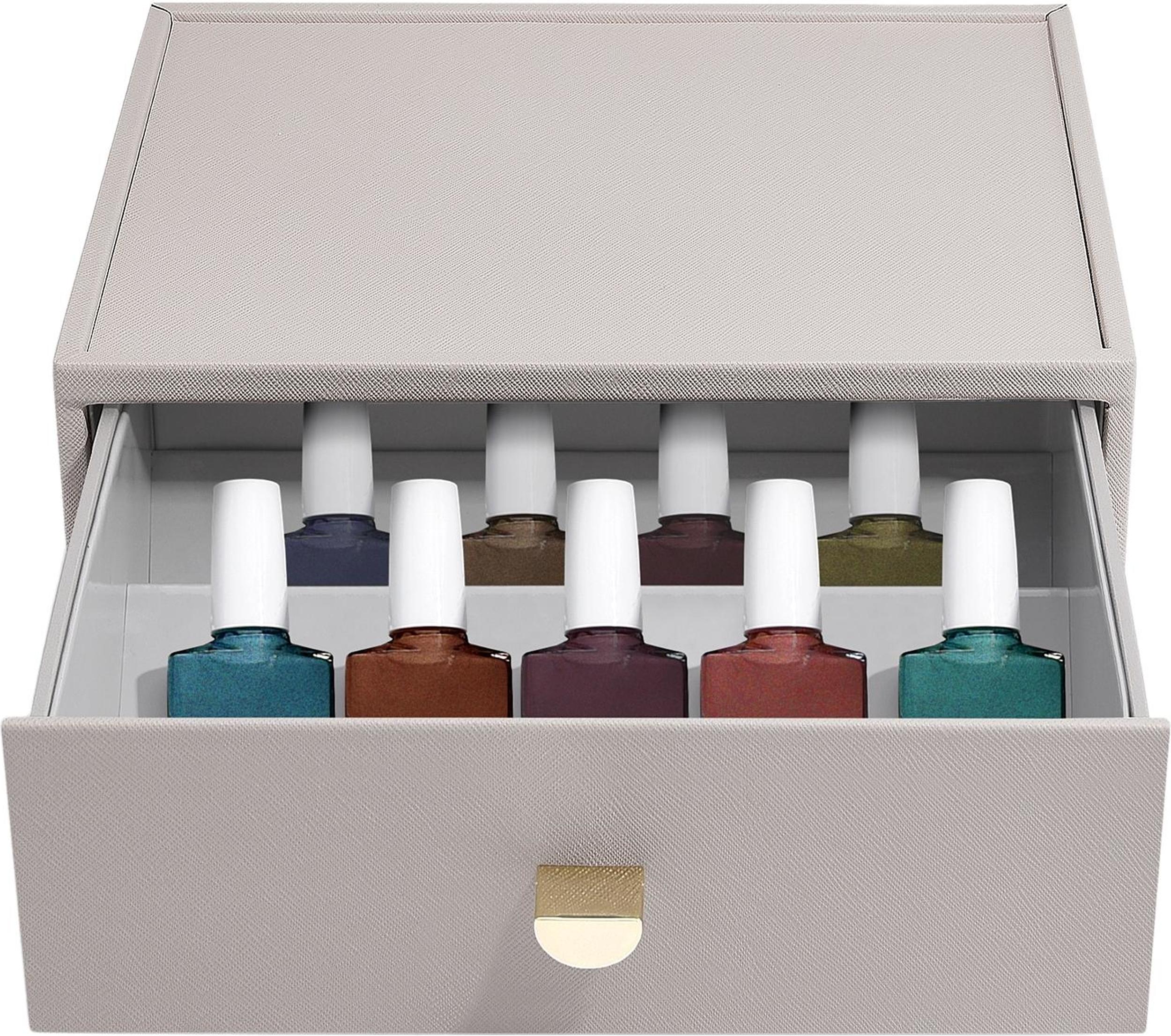 Stackers Organizer für Nagellacke classic hellbeige mit Schublade