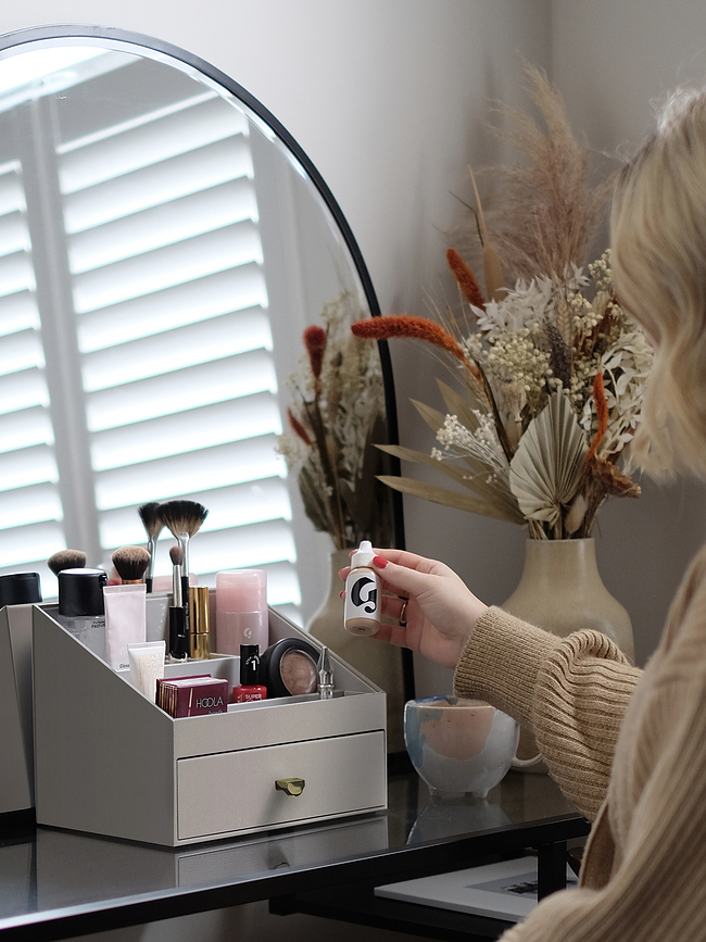 Stackers Οργανωτής Καλλυντικών, ανοιχτός κλασικός, με συρτάρι, ταουπέ