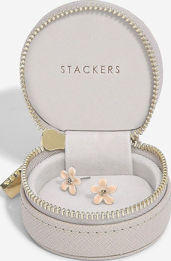 Stackers Oyster mini Κουτί Κοσμημάτων ταξιδίου, taupe