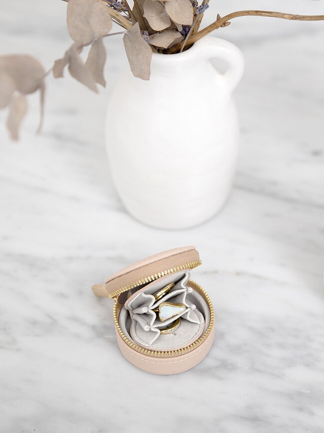 Stackers Oyster mini Κουτί Κοσμημάτων ταξιδίου, taupe