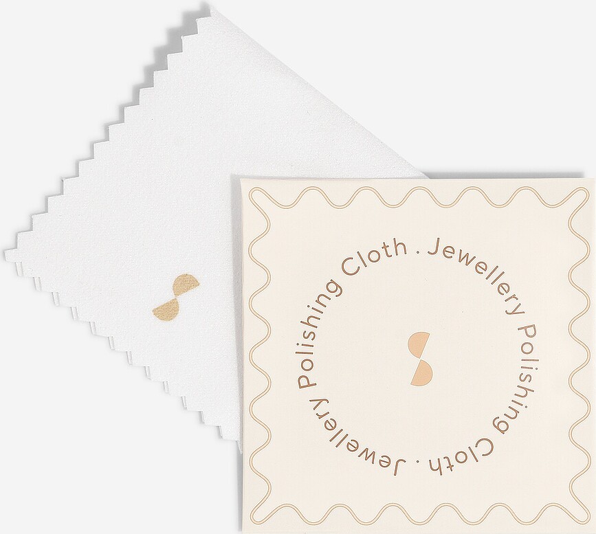 Stackers Πανί γυαλίσματος για κοσμήματα, μπεζ