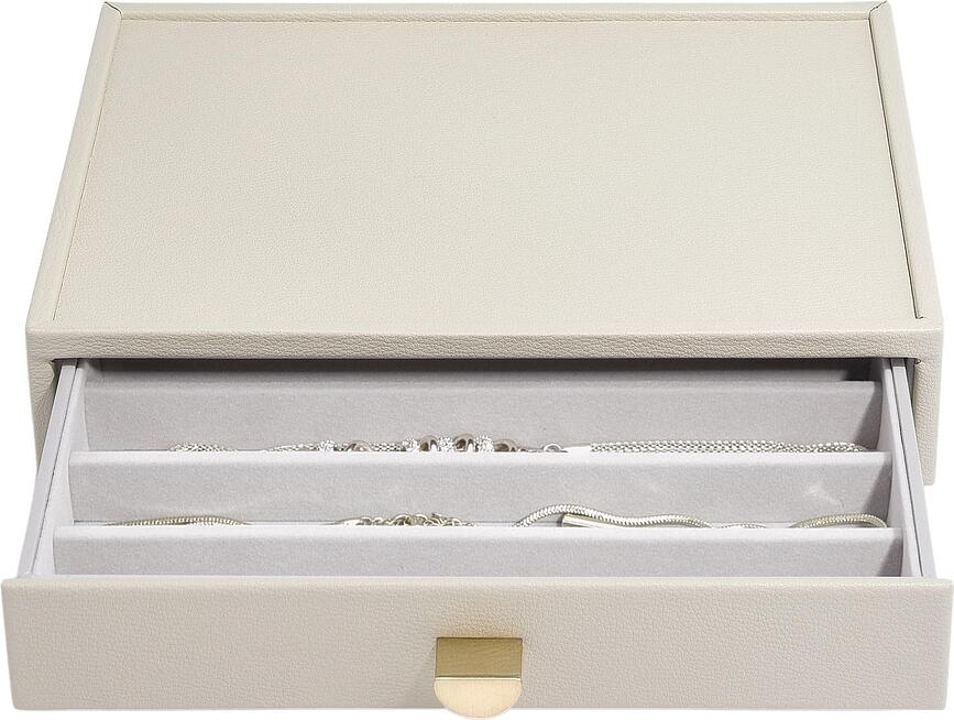 Stackers Pebble classic Μονάδα Κοσμημάτων, για κολιέ, με συρτάρι, ανοιχτό μπεζ