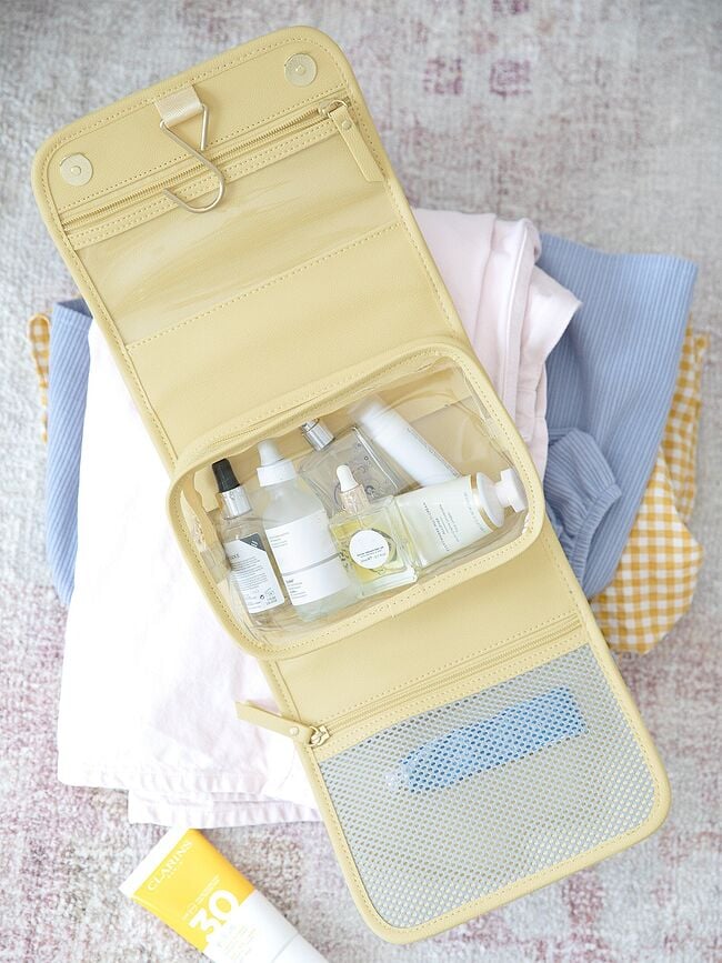 Stackers Pebble Νεσεσέρ ταξιδιού κρεμαστό, γκρι πέτρας