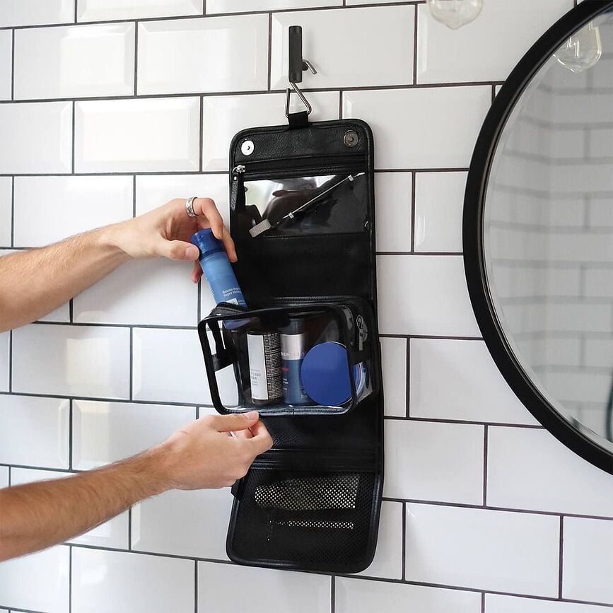 Stackers Pebble Kozmetička Torbica putna za vješanje kameno siva