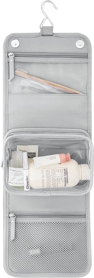 Stackers Pebble Reisekosmetiktasche zum Aufhängen Steingrau