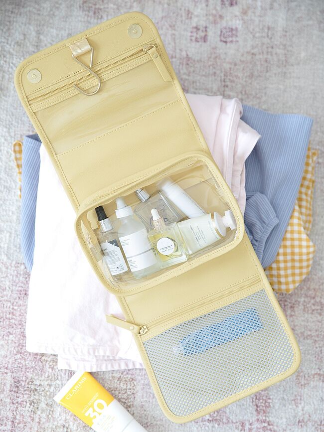 Stackers Pebble Trousse de Toilette à suspendre, rose