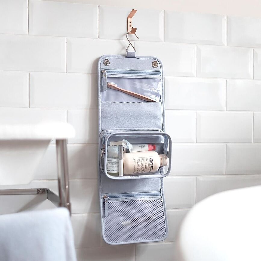 Stackers Pebble Trousse de Toilette à suspendre, rose