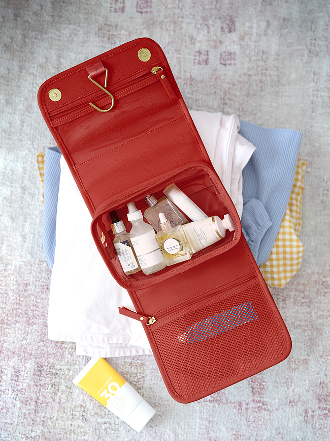 Stackers Pebble Trousse de Toilette à suspendre, rose