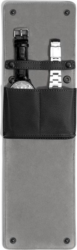 Stackers Pebble Uhrenetui schwarz doppelt