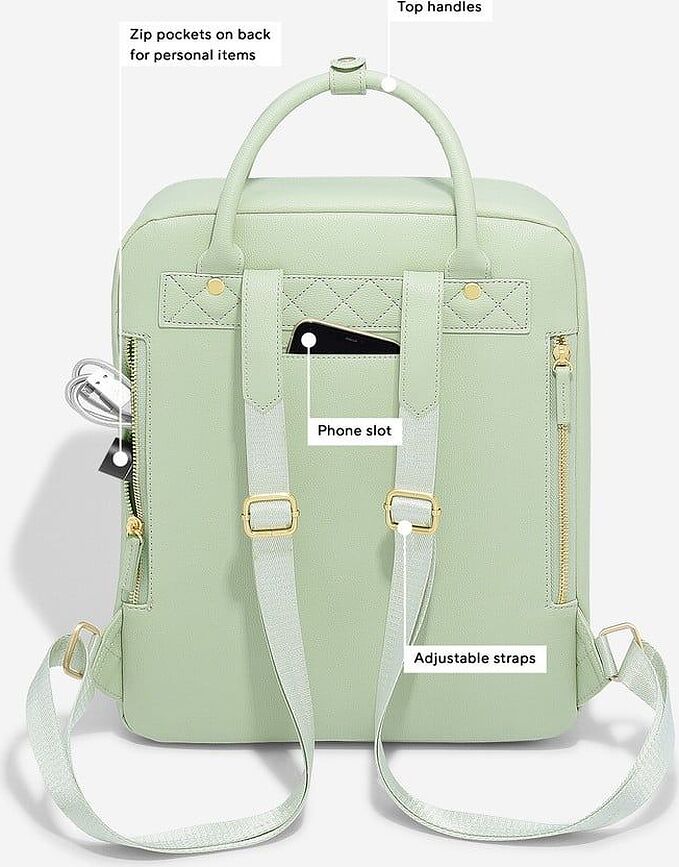 Stackers Picnic backpack sage green