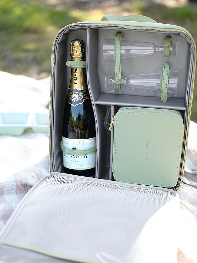 Stackers Picnic backpack sage green