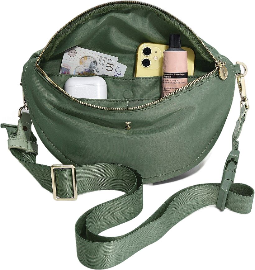 Stackers Pochette, en nylon, verte