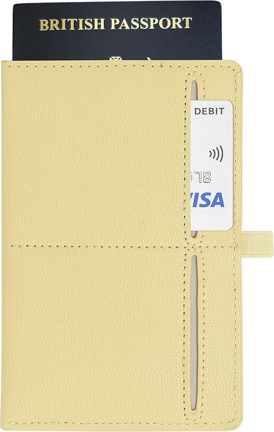 Stackers Porte-Passeport et Cartes, jaune