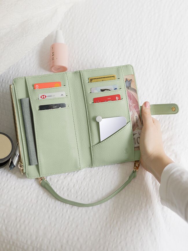 Stackers Πορτοφόλι L, μαύρο