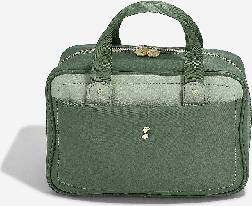 Stackers Potovalna kozmetična torbica za obešanje, bež-siva, najlonska