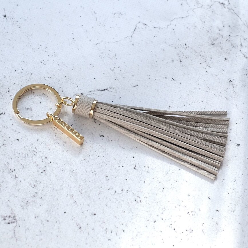 Stackers Privjesak za Ključeve zagasito plavi