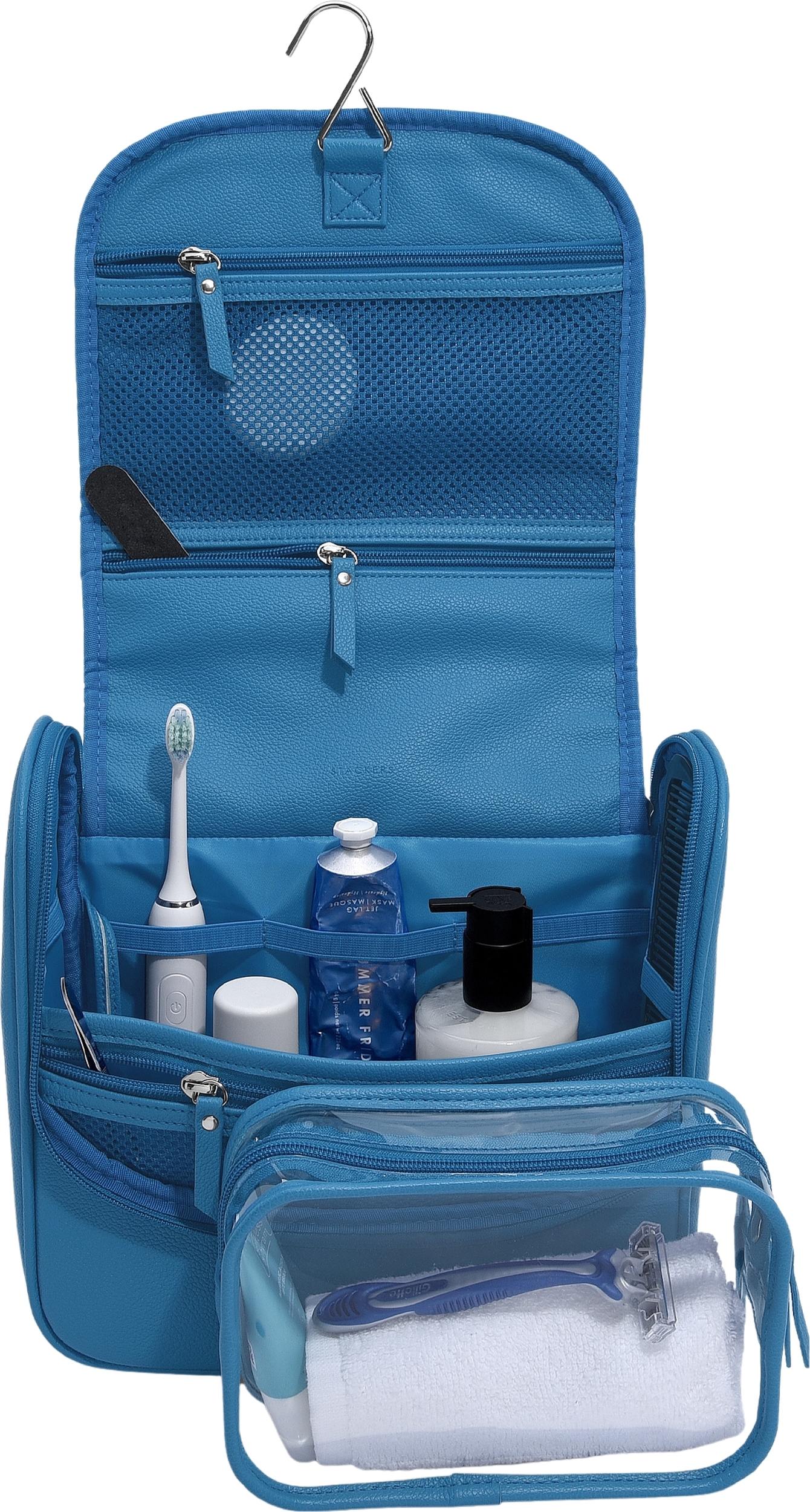 Stackers Reise-Kulturtasche zum Aufhängen, dunkelblau